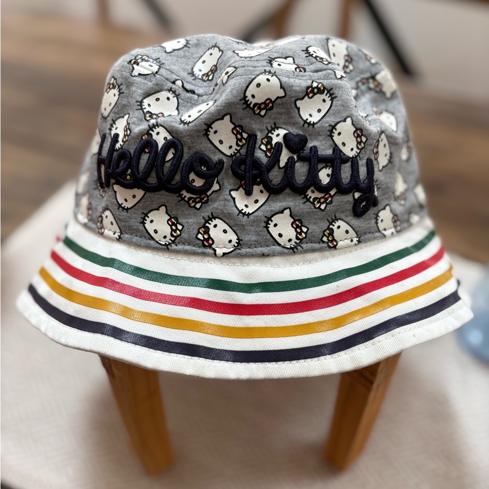 Kids Hello Kitty HBC Stripes Bucket Hat
